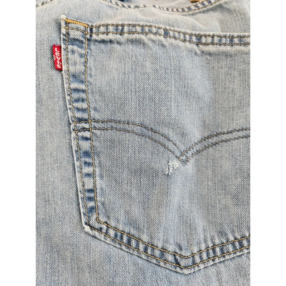 Y2K Levis 559 Relaxed Straight Mens Jeans Light Wash Denim Blue 58x32